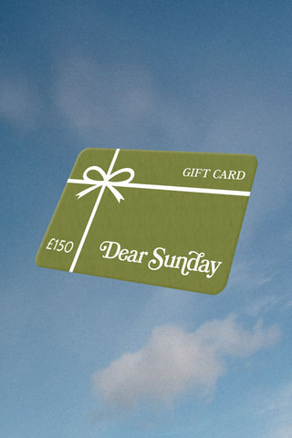 Dear Sunday Gift Card